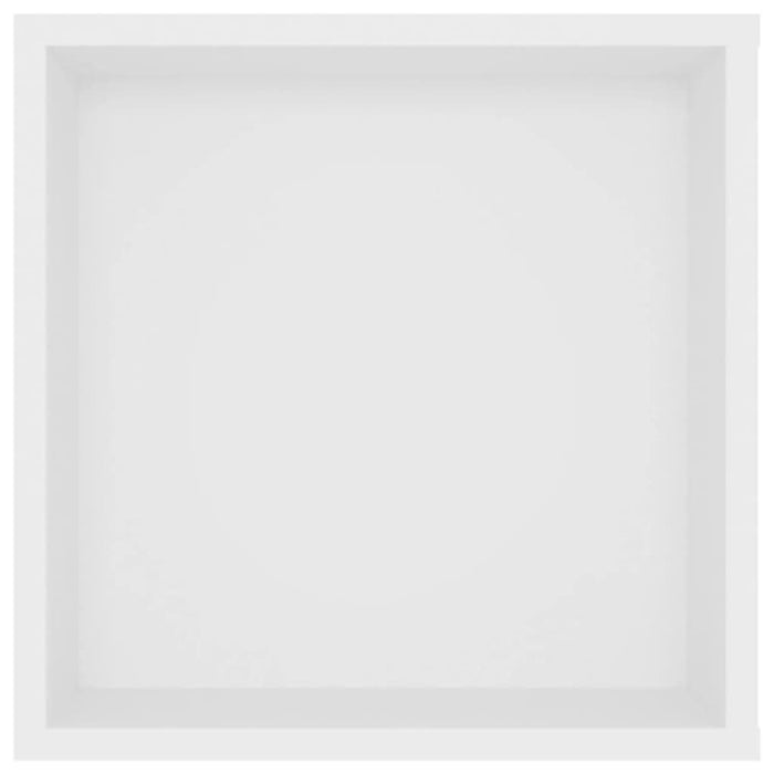 Dulap TV montat pe perete, alb, 102x35x35 cm, PAL - WALTI WALTI