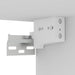Dulap TV montat pe perete, alb, 102x35x35 cm, PAL - WALTI WALTI