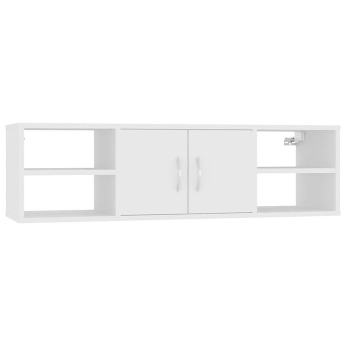 Raft de perete, alb, 102x30x29 cm, PAL - WALTI WALTI
