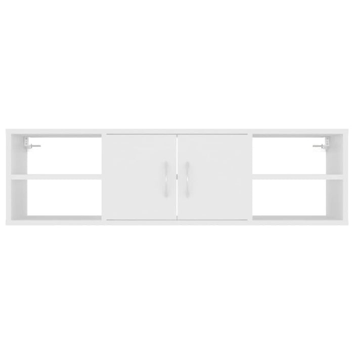 Raft de perete, alb, 102x30x29 cm, PAL - WALTI WALTI