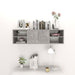 Raft de perete, gri beton, 102x30x29 cm, PAL - WALTI WALTI