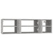 Raft de perete, gri beton, 102x30x29 cm, PAL - WALTI WALTI