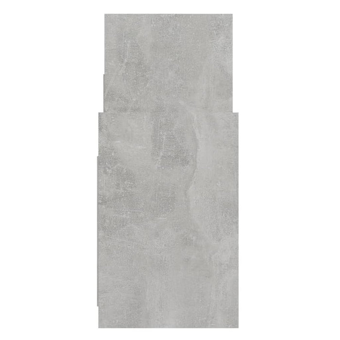 Dulap lateral, gri beton, 60x26x60 cm, PAL - WALTI WALTI