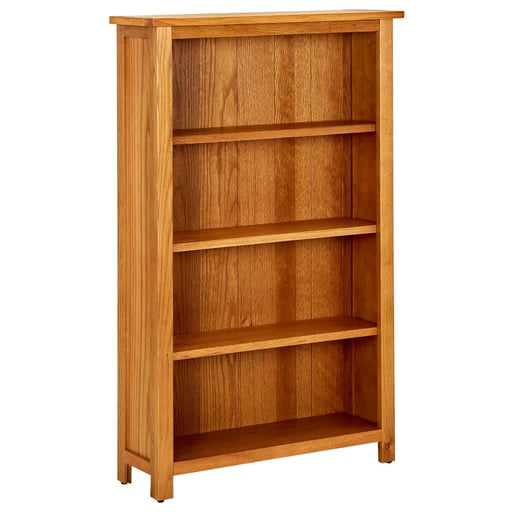 Bibliotecă cu 4 rafturi, 70x22x110 cm, lemn masiv de stejar - WALTI WALTI