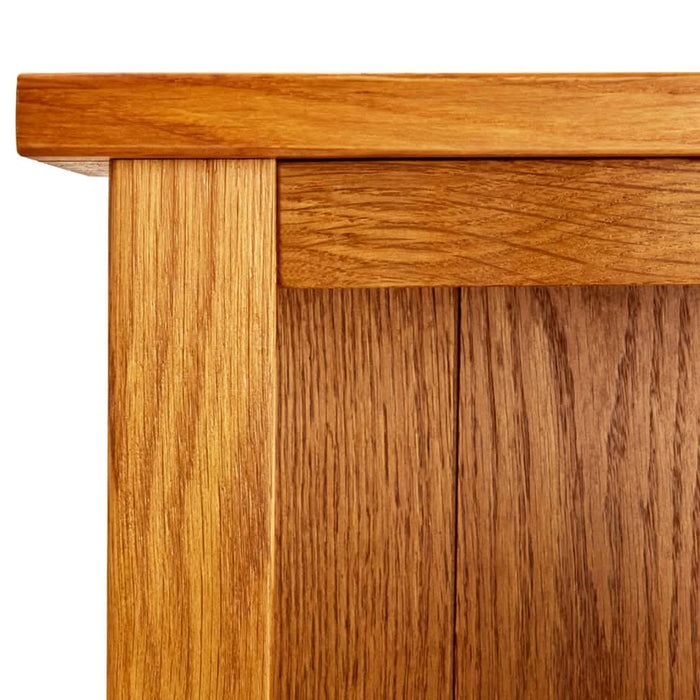Bibliotecă cu 4 rafturi, 70x22x110 cm, lemn masiv de stejar - WALTI WALTI