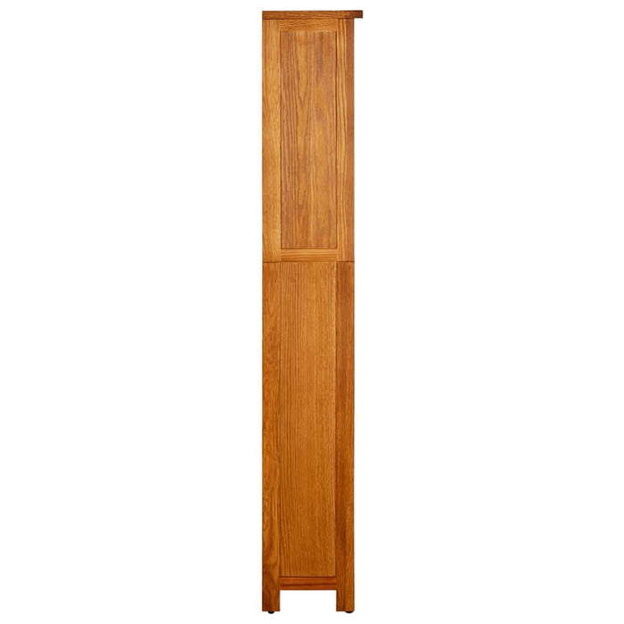 Bibliotecă cu 5 rafturi, 45x22x140 cm, lemn masiv de stejar - WALTI WALTI