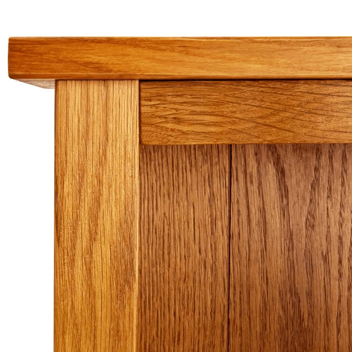 Bibliotecă cu 5 rafturi, 45x22x140 cm, lemn masiv de stejar - WALTI WALTI