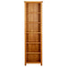 Bibliotecă cu 6 rafturi, 52x22x180 cm, lemn masiv de stejar - WALTI WALTI