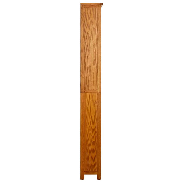 Bibliotecă cu 6 rafturi, 52x22x180 cm, lemn masiv de stejar - WALTI WALTI