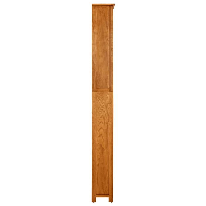 Bibliotecă cu 7 rafturi, 60x22x200 cm, lemn masiv de stejar - WALTI WALTI