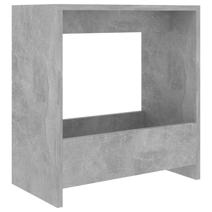 Masă laterală, gri beton, 50x26x50 cm, PAL - WALTI WALTI