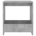 Masă laterală, gri beton, 50x26x50 cm, PAL - WALTI WALTI