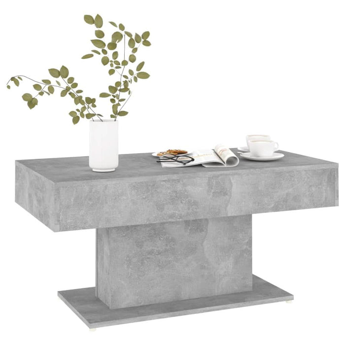 vidaXL Măsuță de cafea, gri beton, 96x50x45 cm, PAL - WALTI WALTI
