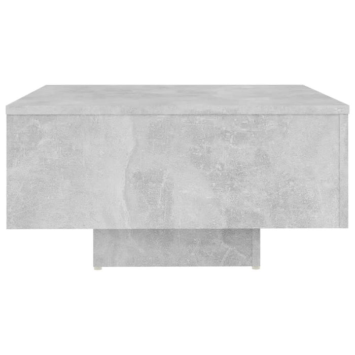 Măsuță de cafea, gri beton, 60x60x31,5 cm, PAL - WALTI WALTI
