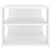 Măsuță de cafea, alb, 100x50x40 cm, PAL - WALTI WALTI