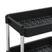 Cărucior de bucătărie 5 niveluri negru 42x29x128 cm fier și ABS - WALTI WALTI