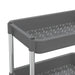 Cărucior de bucătărie 5 niveluri gri 42x29x128 cm fier și ABS - WALTI WALTI
