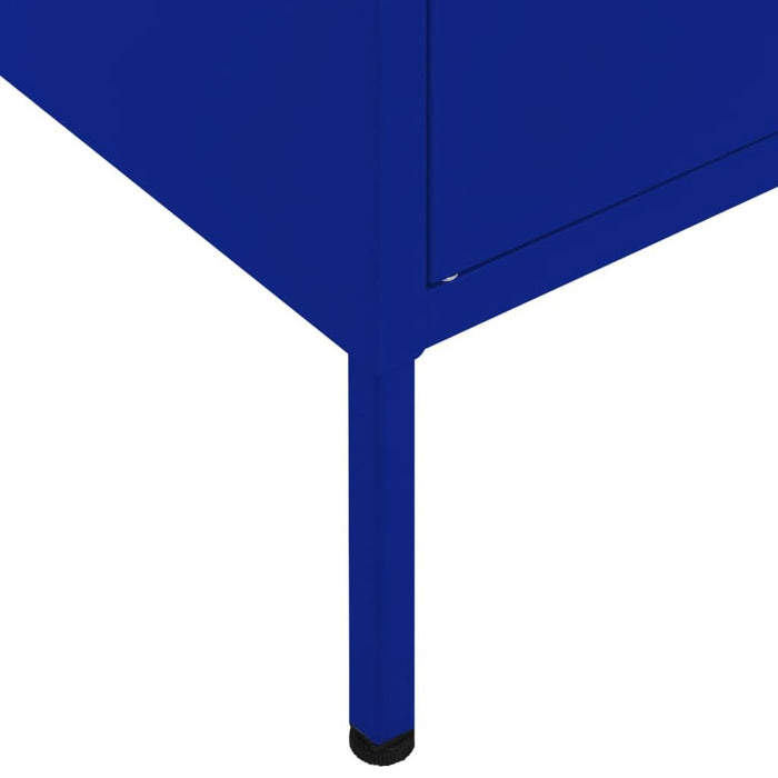 Dulap de depozitare, bleumarin, 80x35x101,5 cm, oțel - WALTI WALTI