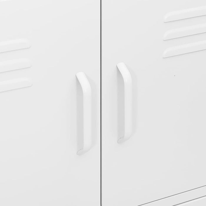 Dulap de depozitare, alb, 80x35x101,5 cm, oțel - WALTI WALTI