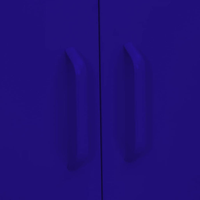 Dulap de depozitare, bleumarin, 80x35x101,5 cm, oțel - WALTI WALTI