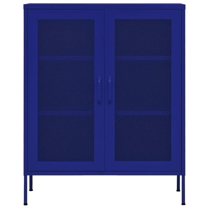 Dulap de depozitare, bleumarin, 80x35x101,5 cm, oțel - WALTI WALTI