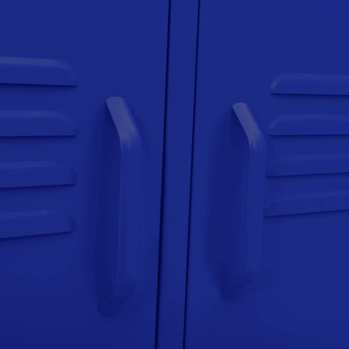 Comodă TV, bleumarin, 105x35x50 cm, oțel - WALTI WALTI