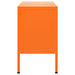 Comodă TV, portocaliu, 105x35x50 cm, oțel - WALTI WALTI