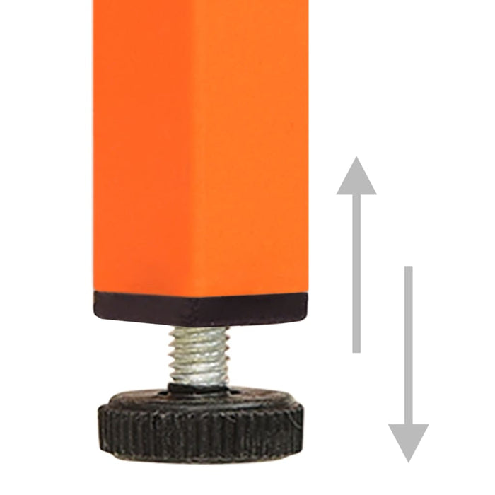 Comodă TV, portocaliu, 105x35x50 cm, oțel - WALTI WALTI