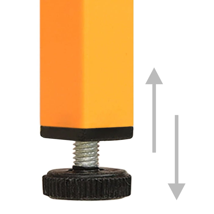 Comodă TV, galben muștar, 105x35x50 cm, oțel - WALTI WALTI