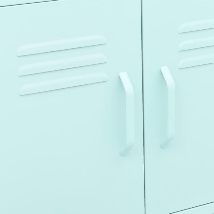 Dulap de depozitare, verde mentă, 60x35x56 cm, oțel - WALTI WALTI