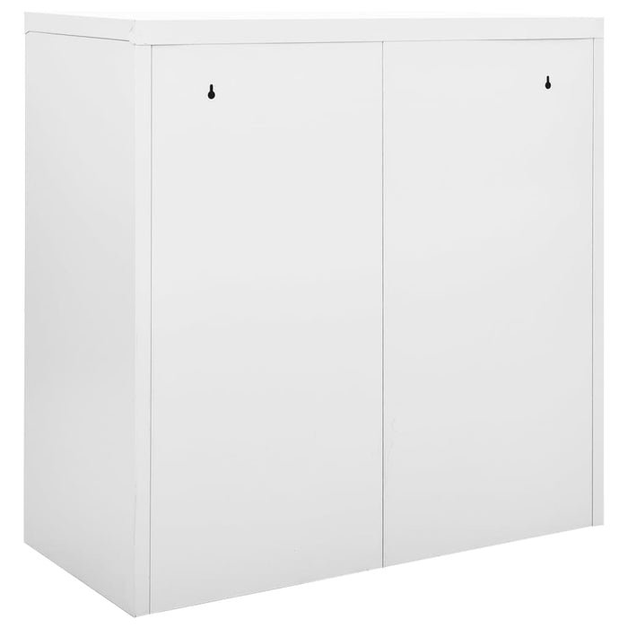 Dulap cu ușă glisantă, gri, 90x40x90 cm, oțel - WALTI WALTI