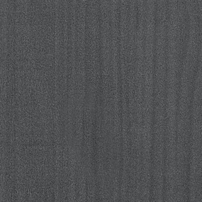 Bibliotecă cu 2 rafturi, gri, 60x30x70 cm, lemn masiv de pin - WALTI WALTI