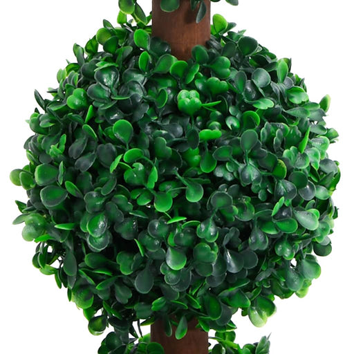 Plantă artificială cimișir cu ghiveci, verde, 90cm, formă minge - WALTI WALTI