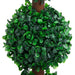 Plantă artificială cimișir cu ghiveci, verde, 90cm, formă minge - WALTI WALTI