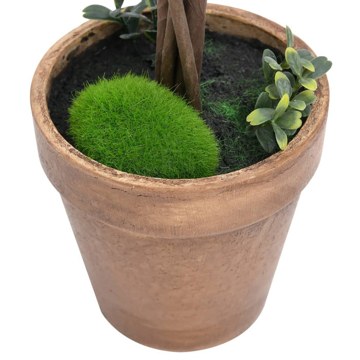 Plante artificiale cimișir cu ghiveci, 2 buc. verde 33 cm minge - WALTI WALTI