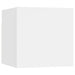 Dulapuri TV suspendate 8 buc., alb, 30,5x30x30 cm - WALTI WALTI