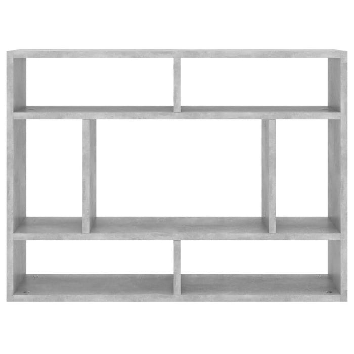 Rafturi de perete, gri beton, 75x16x55 cm, PAL - WALTI WALTI