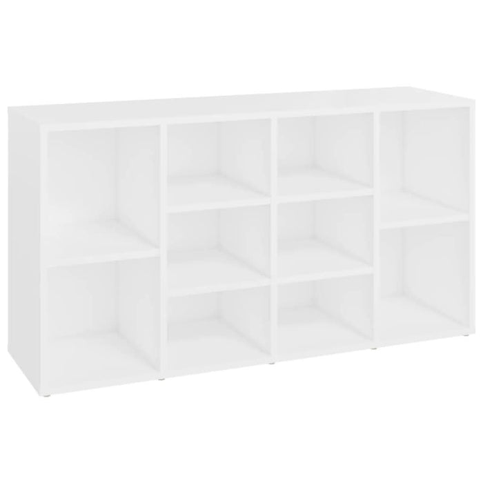 Banchetă pantofar, alb, 103x30x54,5 cm, PAL - WALTI WALTI