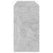 Banchetă pantofar, gri beton, 103x30x54,5 cm, PAL - WALTI WALTI