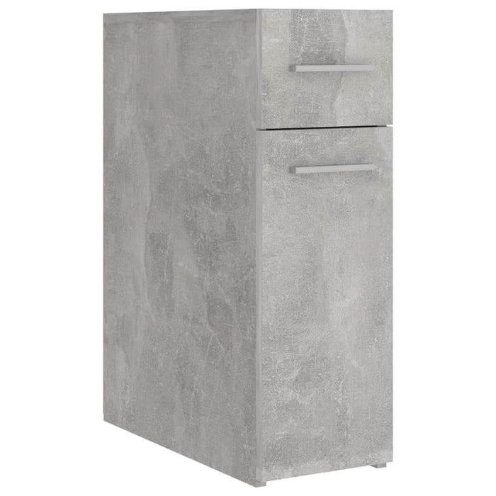 Dulap de farmacie, gri beton, 20x45,5x60 cm, PAL - WALTI WALTI