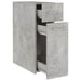 Dulap de farmacie, gri beton, 20x45,5x60 cm, PAL - WALTI WALTI