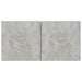Dulap TV suspendat, gri beton, 60x30x30 cm - WALTI WALTI