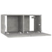 Dulap TV suspendat, gri beton, 60x30x30 cm - WALTI WALTI