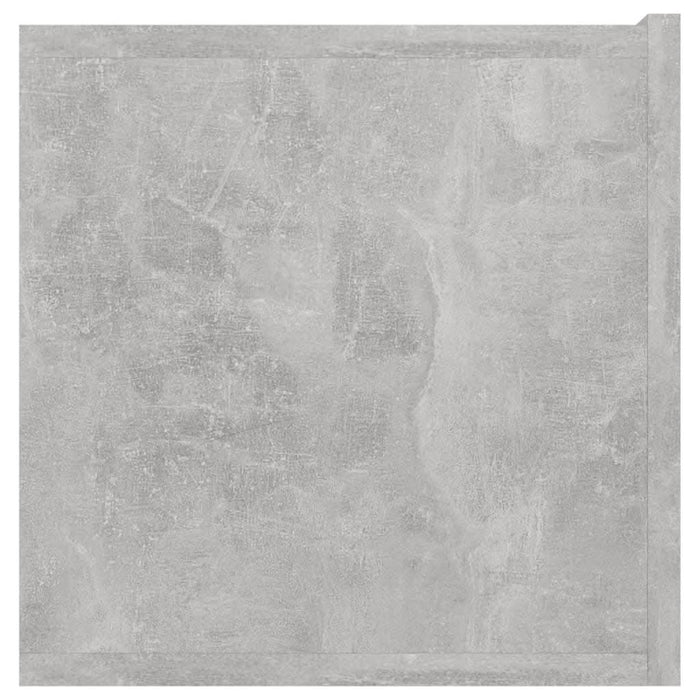 Dulap TV suspendat, gri beton, 60x30x30 cm - WALTI WALTI