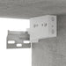 Dulap TV suspendat, gri beton, 60x30x30 cm - WALTI WALTI