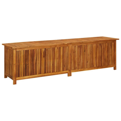 Ladă de depozitare grădină, 200x50x58 cm, lemn masiv de acacia - WALTI WALTI