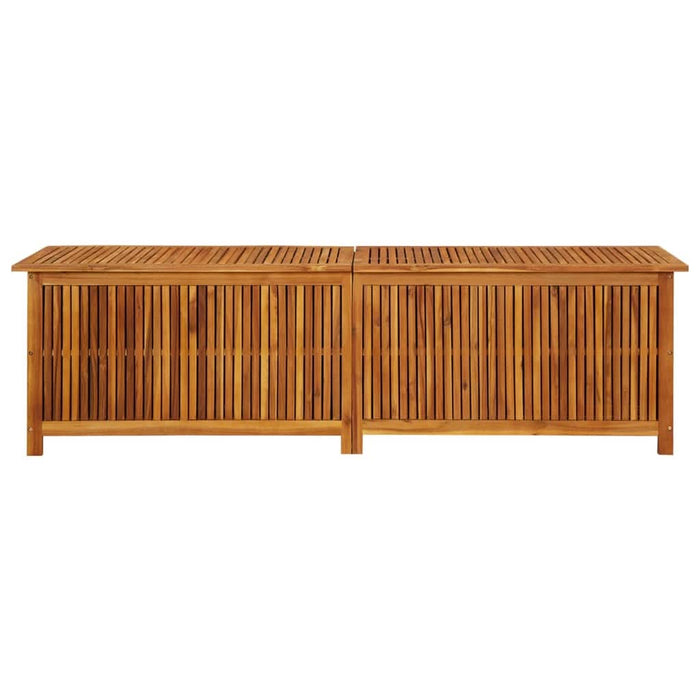 Ladă de depozitare grădină, 200x50x58 cm, lemn masiv de acacia - WALTI WALTI