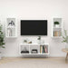 Set de dulapuri TV, 3 piese, alb, lemn prelucrat - WALTI WALTI