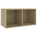 Dulapuri TV 2 buc., stejar Sonoma,72x35x36,5 cm, lemn prelucrat - WALTI WALTI