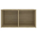 Dulapuri TV 2 buc., stejar Sonoma,72x35x36,5 cm, lemn prelucrat - WALTI WALTI
